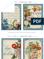 Jeremiah 29:11 Summer-Blooms-Scripture-Cards