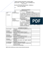 Cronograma Parcial