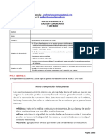 6° Año Guia de Aprendizaje #12