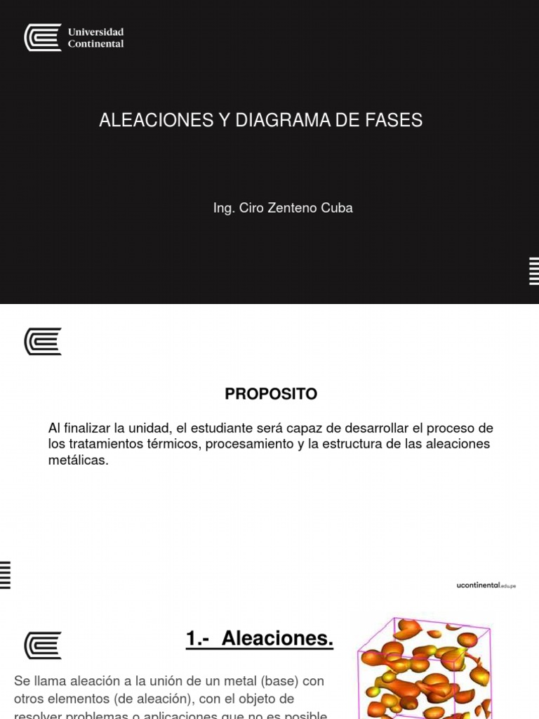 Diagrama de Fases en Aleaciones | PDF | Fase (materia) | Diagrama de fases