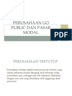 4 Perusahaan Go Public Dan Pasar Modal