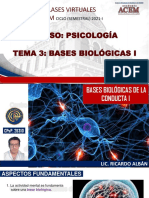 Bases Biológicas de La Conducta I