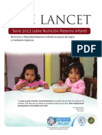 The Lancet Serie 2013 Sobre Nutrición Materno Infantil