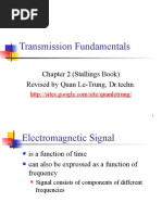 Transmission Fundamentals: Chapter 2 (Stallings Book) Revised by Quan Le-Trung, DR - Techn