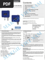 Makgil - Operating Instructions Pressure Switches Wika Psm-700