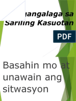 Pangangalaga Sa Sariling Kasuotan