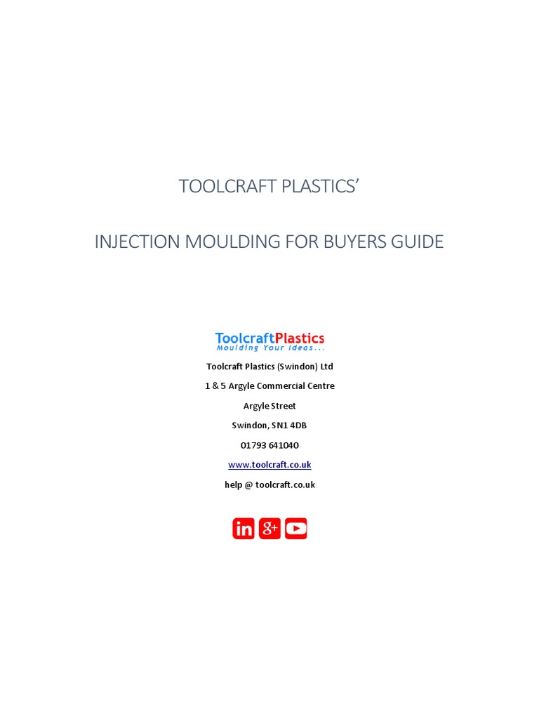 Toolcraft Plastics' Injection Moulding For Buyers Guide | PDF ...