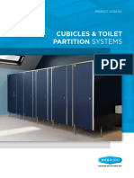 Cubicles & Toilet Partition Systems: Product Catalog