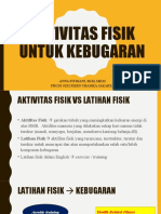 Aktifitas Fisik untuk Kebugaran