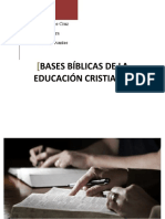 Análisis-Bases Bíblicas de La Educación Cristiana-1