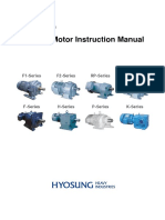 Geared Motor Instruction Manual: Control No.: GM-0207 - Rev 3.1