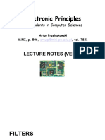 Electronic Principles: Lecture Notes (Ver. 0)