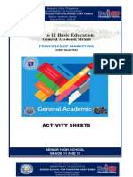 Activity Sheet - PM