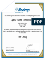 Certificate Nadcap Aerospace Heat Treating Exp 2.29.24