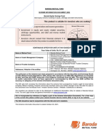 Baroda Equity Savings Fund - Scheme Information Document