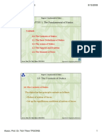 Chapter 1.: The Fundamental of Statics