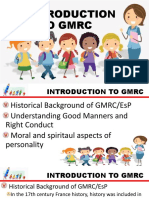 Chapter I - 1. History of Values Education