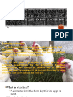 Pns Code of Good Animal Husbandry Practices For Chicken - Broilers and Layers