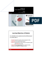 Learning Objectives of Module: Fancy Statistical Methods