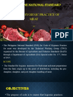 Philippine National Standard: Code of Hygienic Practice of Meat