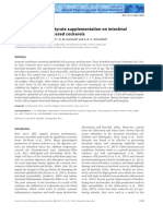 Animal Physiology Nutrition - 2017 - Abdelqader - Effects of Dietary Butyrate Supplementation On Intestinal Integrity of