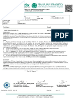 Covid-19 test negative report