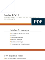 Finance For Managers-Module 4B-Leverages