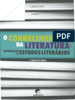 O Conhecimento Da Literatura Introdução Aos Estudos Literários (Carlos Reis)