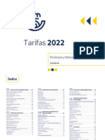 Correos Tarifa 2022