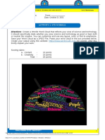 Worksheet 1 Module 1 STS