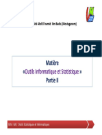 Outils Informatique Et Statistique Part2