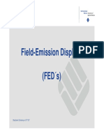 Field Emission Displays Stephanie Dierksmeyer