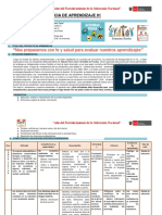 Experiencia de Aprendizaje N 1 Sexto Grado