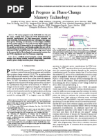 Recent Progress in Phase-Change Memory Technology