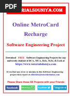 Online MetroCard Recharge - TutorialsDuniya