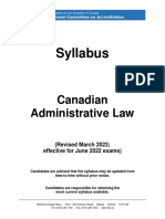 New Syllabus Administrative-March-2022