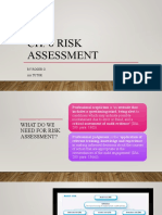 Ch. 6 Risk Assessment