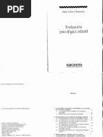 2 - Forns - Evaluacion Psicologia Infantil Cap 1 2 y 3