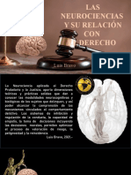 NEUROCIENCIAS Y DERECHO.  LUIS BRAVO 