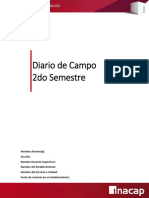 Diario de Campo 2do Semestre - P2017 - CFPT