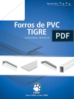 Forros de PVC TIGRE CATÁLOGO TÉCNICO