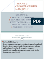 Evaluasi Pembelajaran MODUL 3 Kel.3