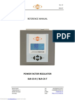 Reference Manual: Power Factor Regulator BLR-CX-R / BLR-CX-T