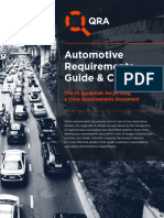 Automotive Requirements Guide & Checklist: The 10 Essentials For Writing A Clear Requirements Document