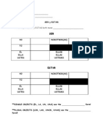 Sere Star Review Notes