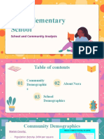 School and Community Analysis 1