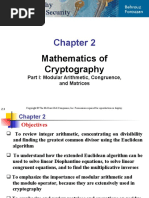 Mathematics of Cryptography: Part I: Modular Arithmetic, Congruence, and Matrices