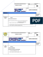 ROTINA DE ESTUDOS MTM e ARTE 2021