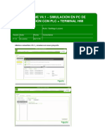Simulacion Aplicacion de PLC Con Terminal HMI en PC Mediante Somachine V4.1