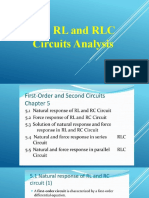 RC, RL and RLC Circuits